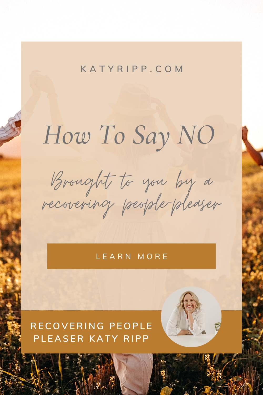 Learning to say no from a recovering people-pleaser.