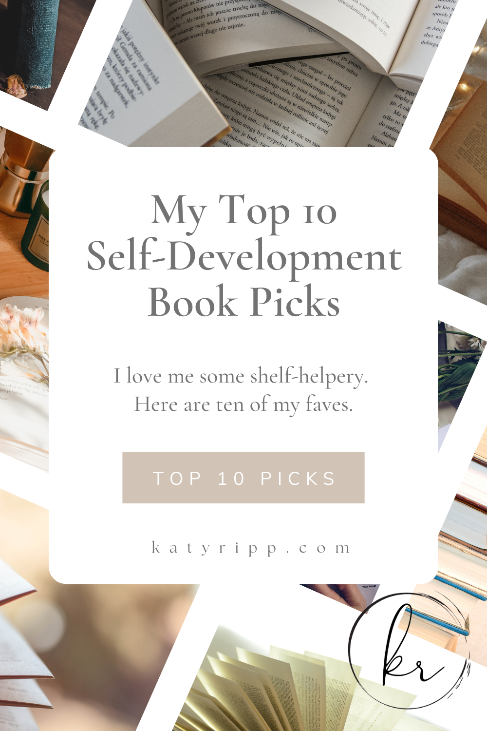 My Top 10 Self-Development Books