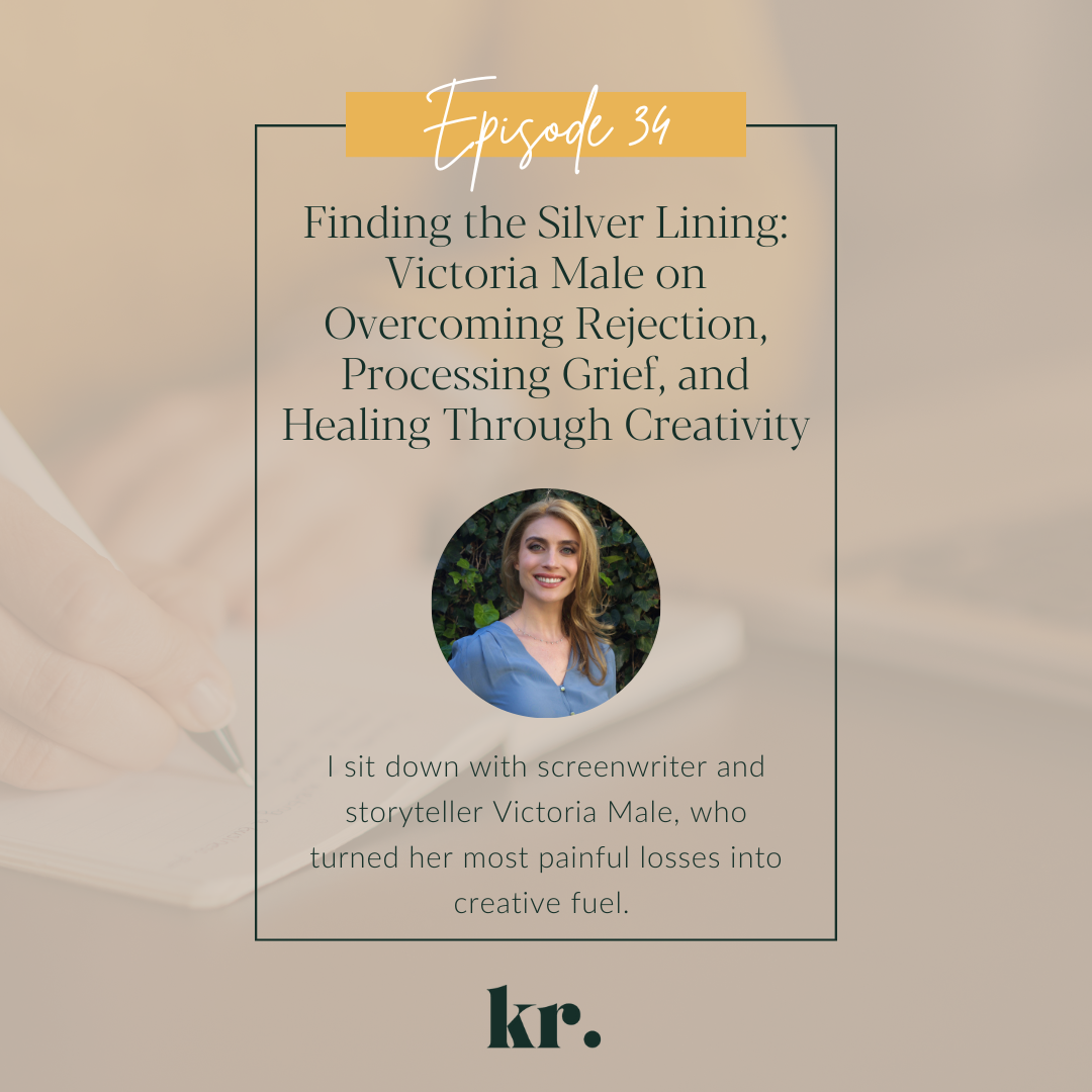 finding the silver lining, overcoming rejection, processing grief, healing through creativity