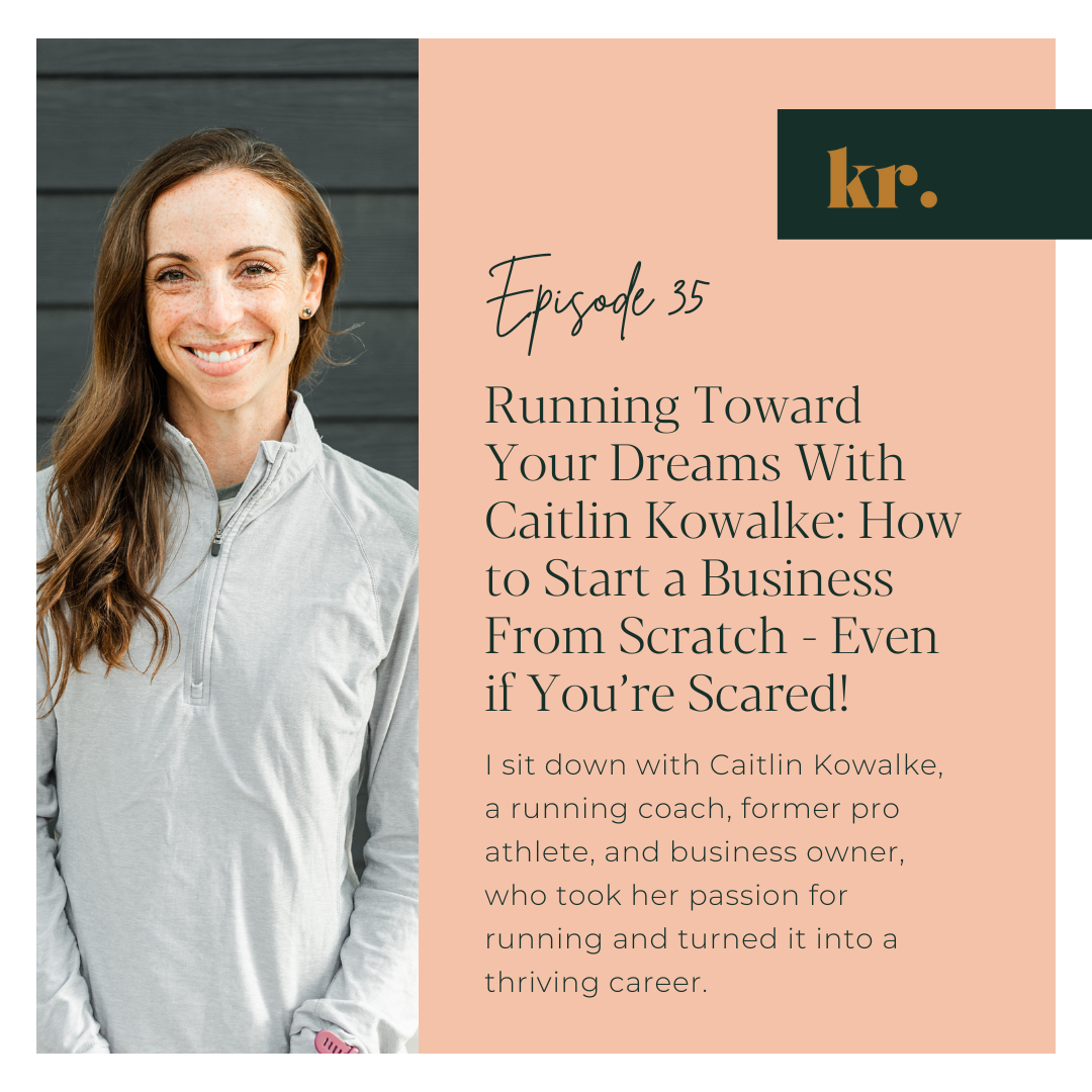 how to start a business from scratch, fear in business, turning a hobby into a business, getting into running